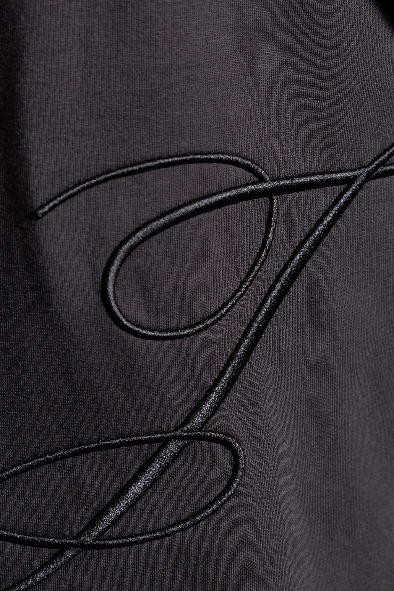 JACQUEMUS ロゴ入りマフラー ブラック JACQUEMUS ロゴ入りマフラー ブラック